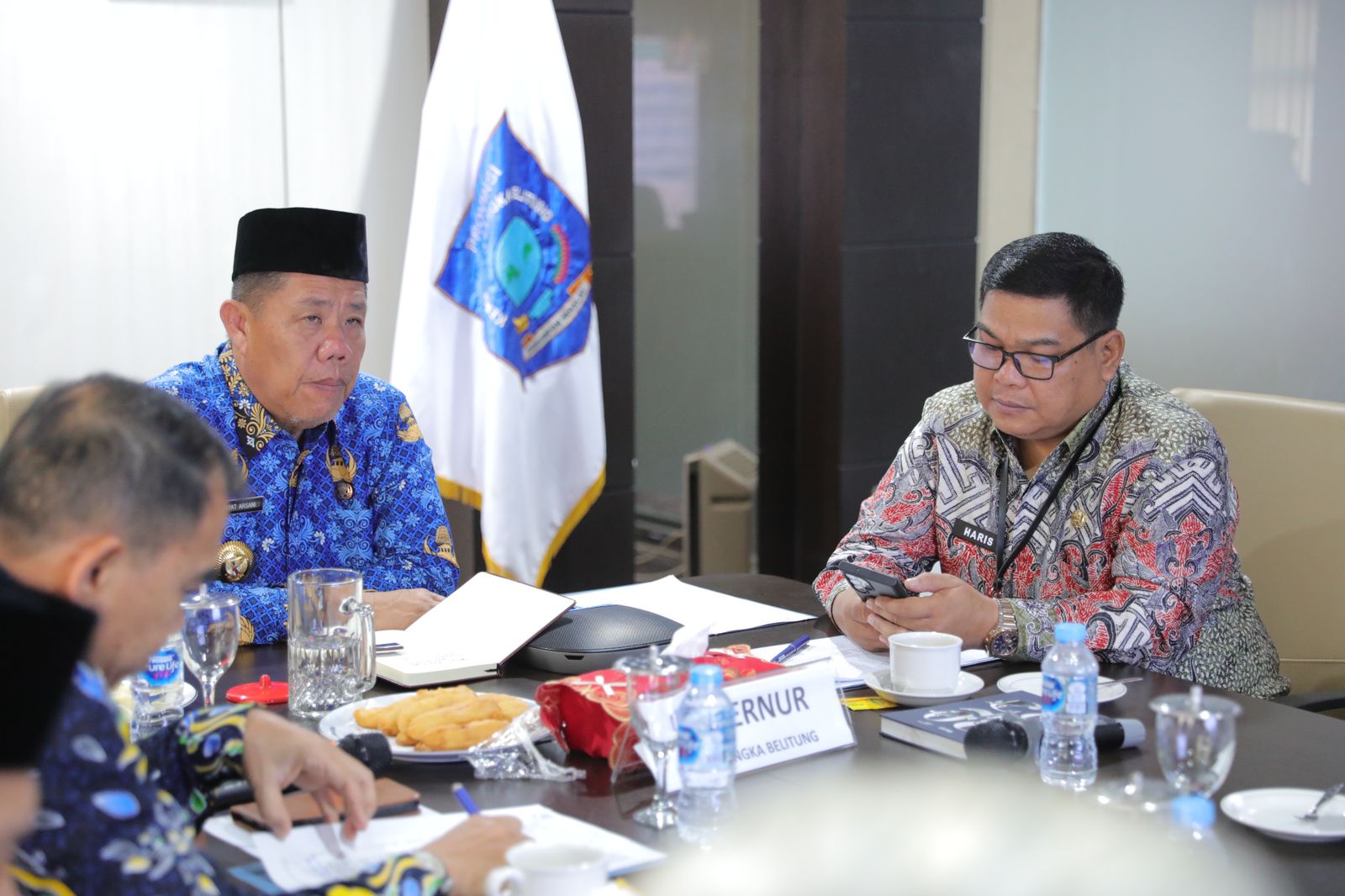 Bahas Percepatan Realisasi APBD , Gubernur Hidayat Ikuti Rakor Bersama Mendagri RI