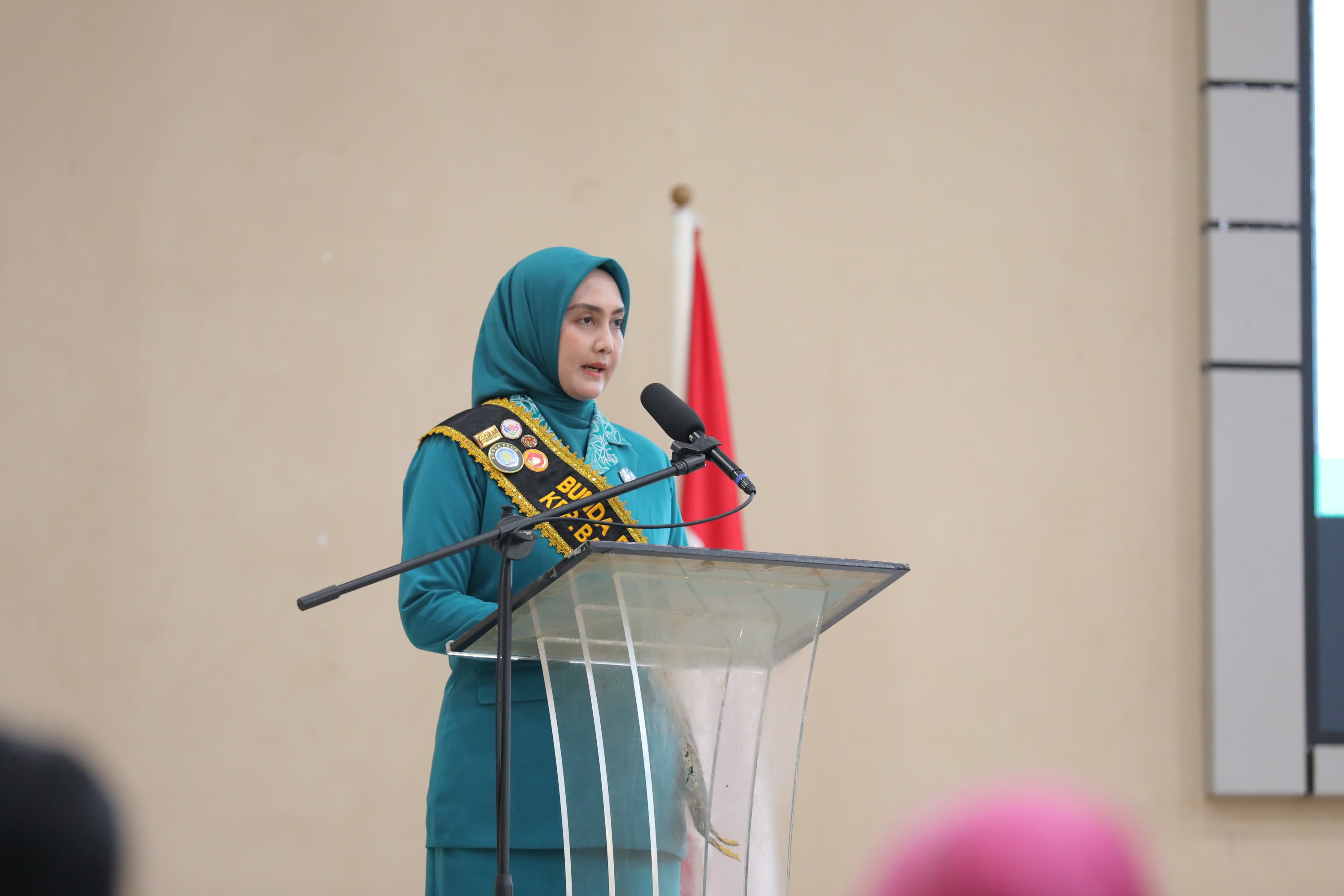 Foto pelantikan bunda paud belitung timur  Tanggal 14 Mei 2025